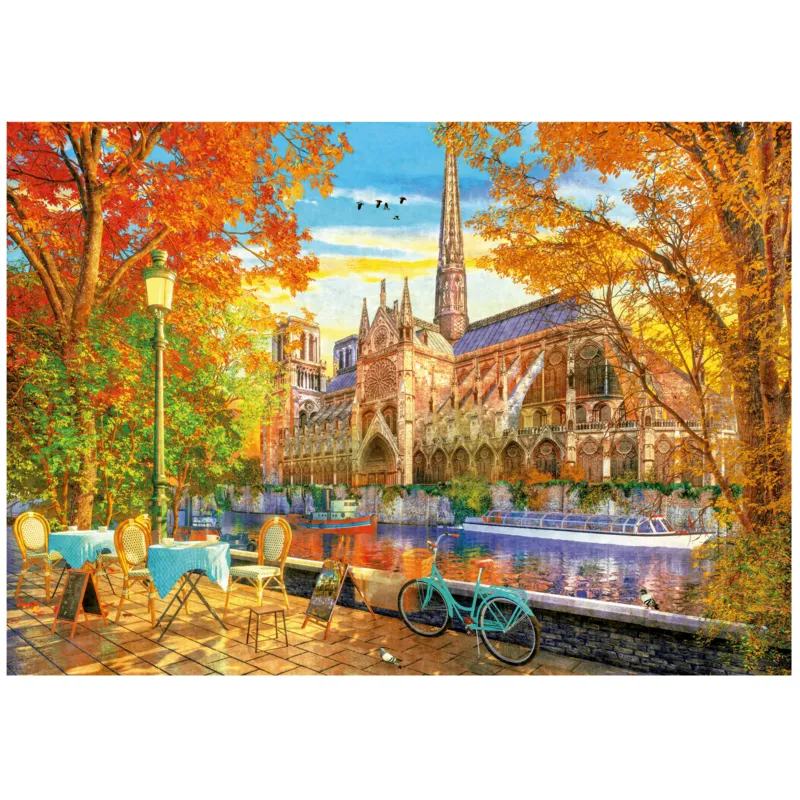 Notre Dame In Autumn