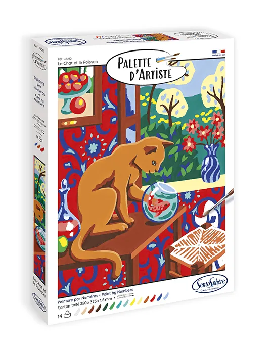 Palette D'Artiste - Die Katze Und Der Fisch