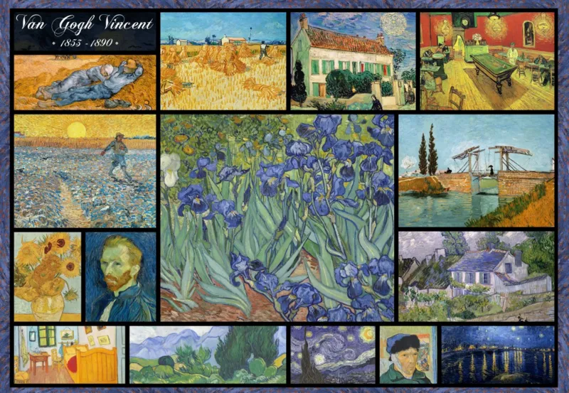 Vincent Van Gogh - Collage