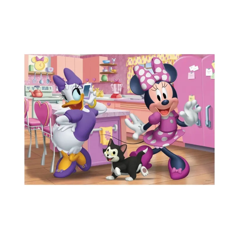 2 Puzzles - Minnie And Figaro