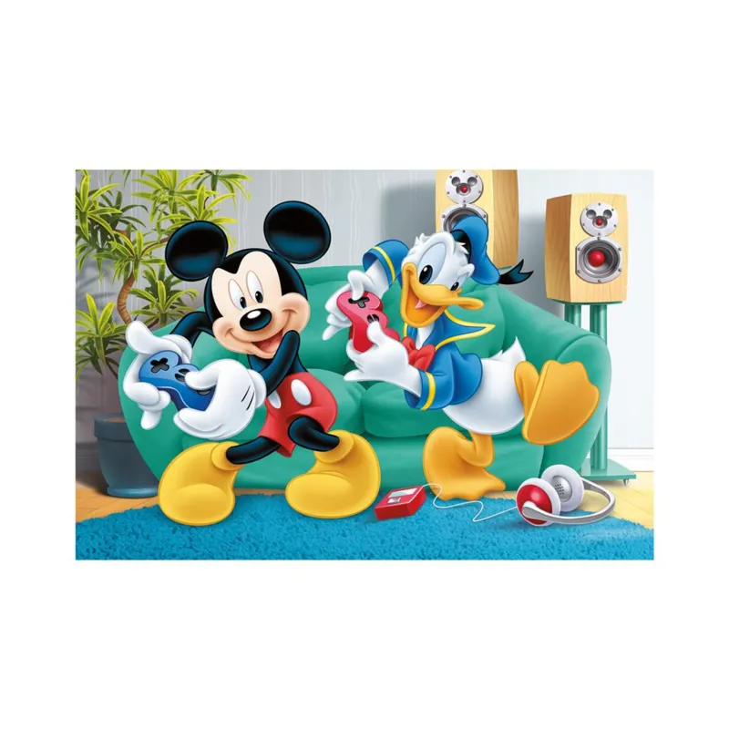Mini-puzzle Mickey und Donald