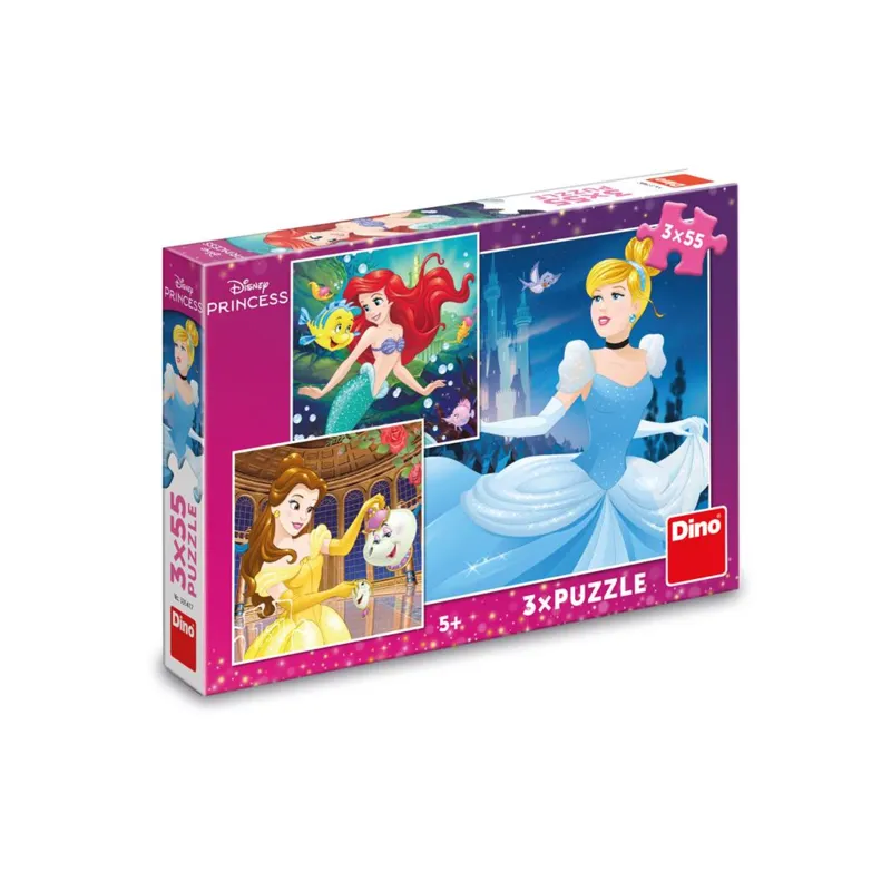 3 Puzzles - Glückliche Prinzessinnen