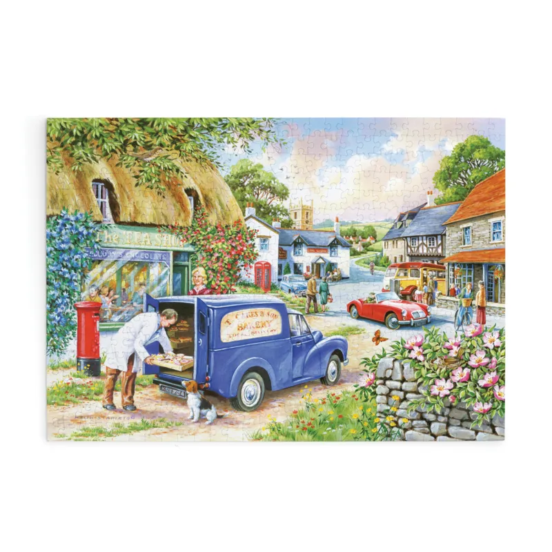 4 Puzzles - Dorfleben