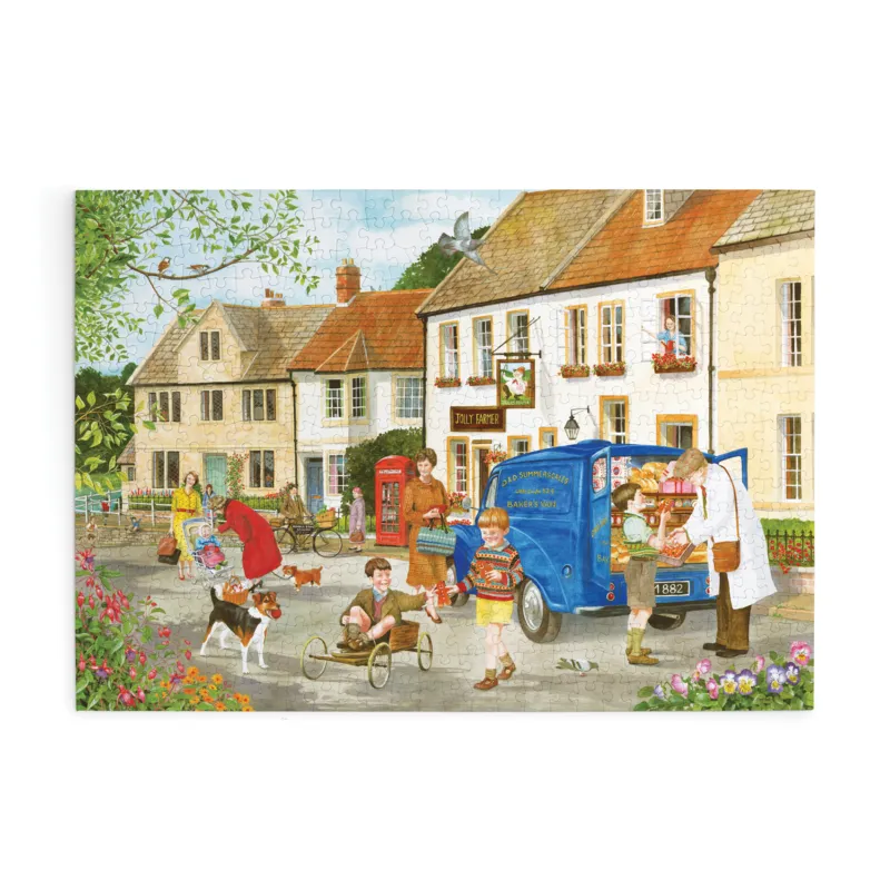 4 Puzzles - Dorfleben