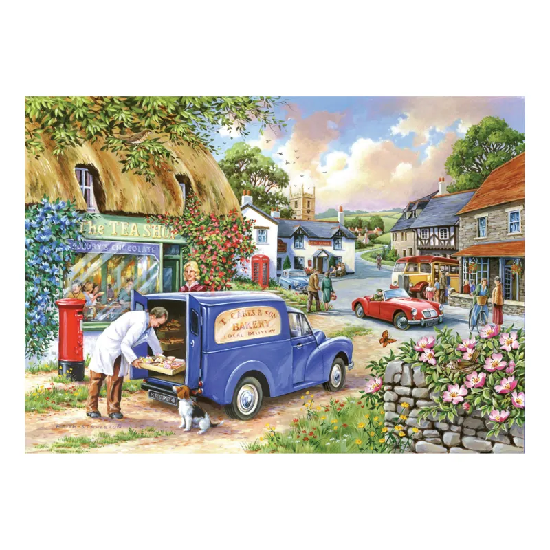 4 Puzzles - Dorfleben