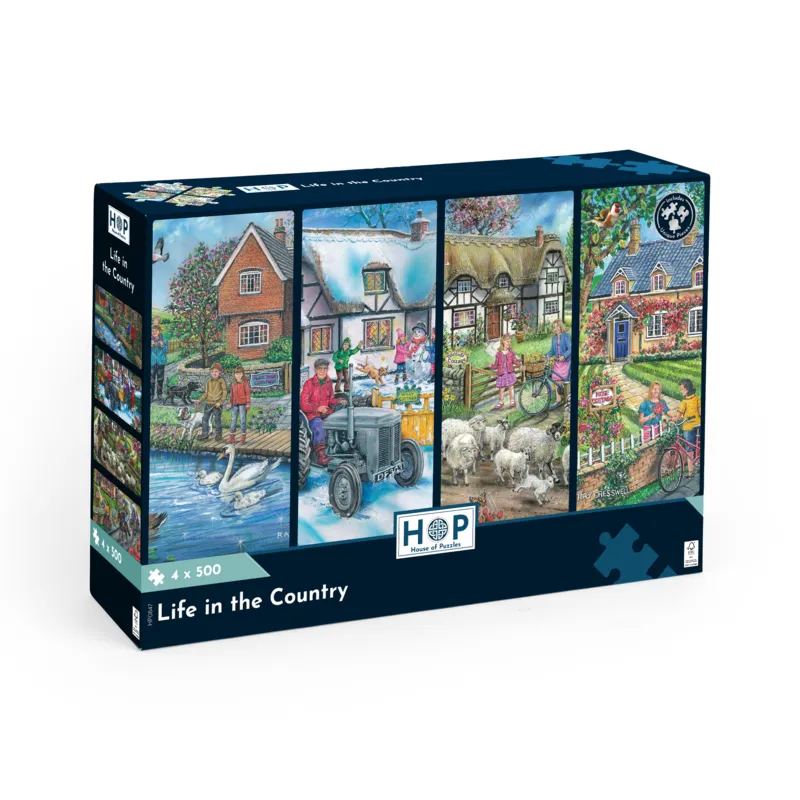 4 Puzzles - Landleben