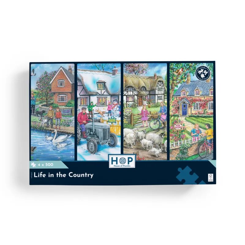 4 Puzzles - Landleben