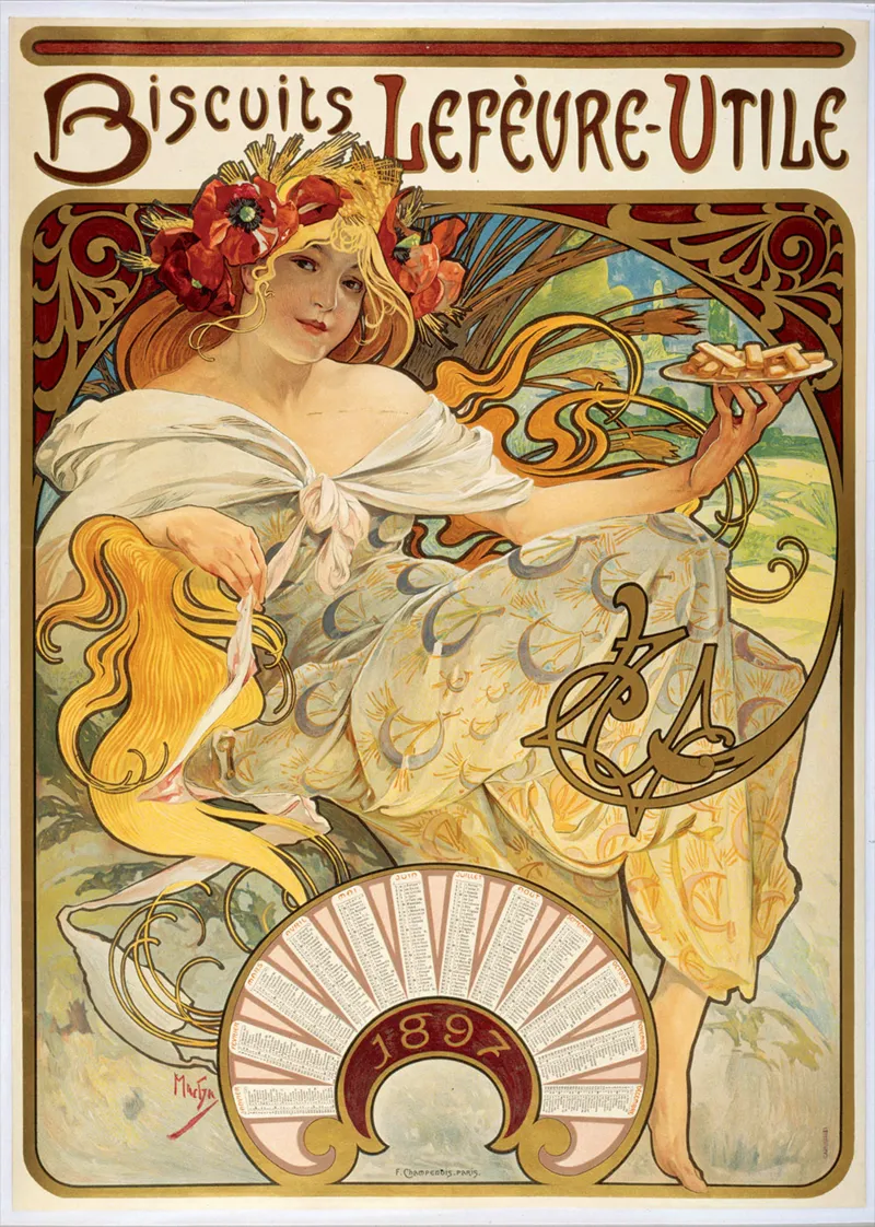 Biscuits Lefèvre-Utile, 1897