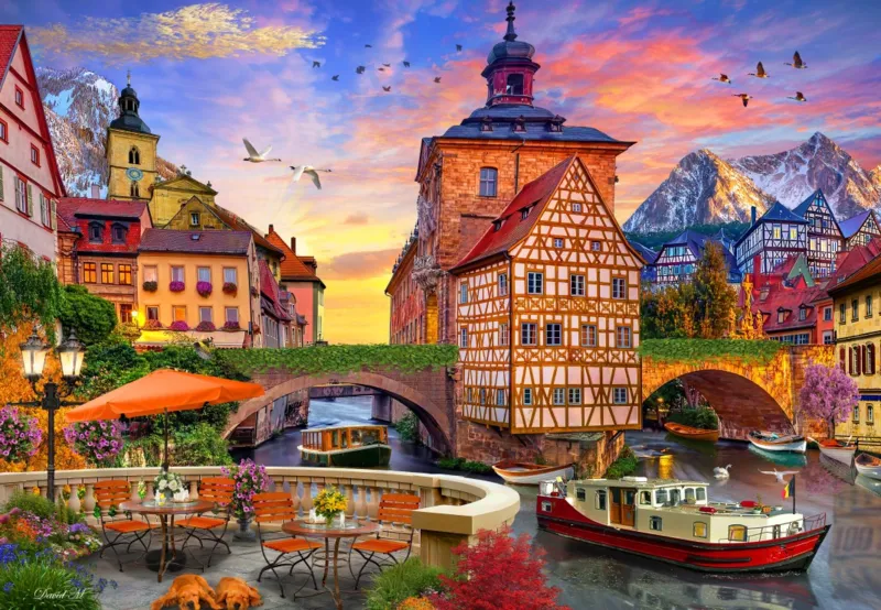 Old City Hall, Bamberg, Germany