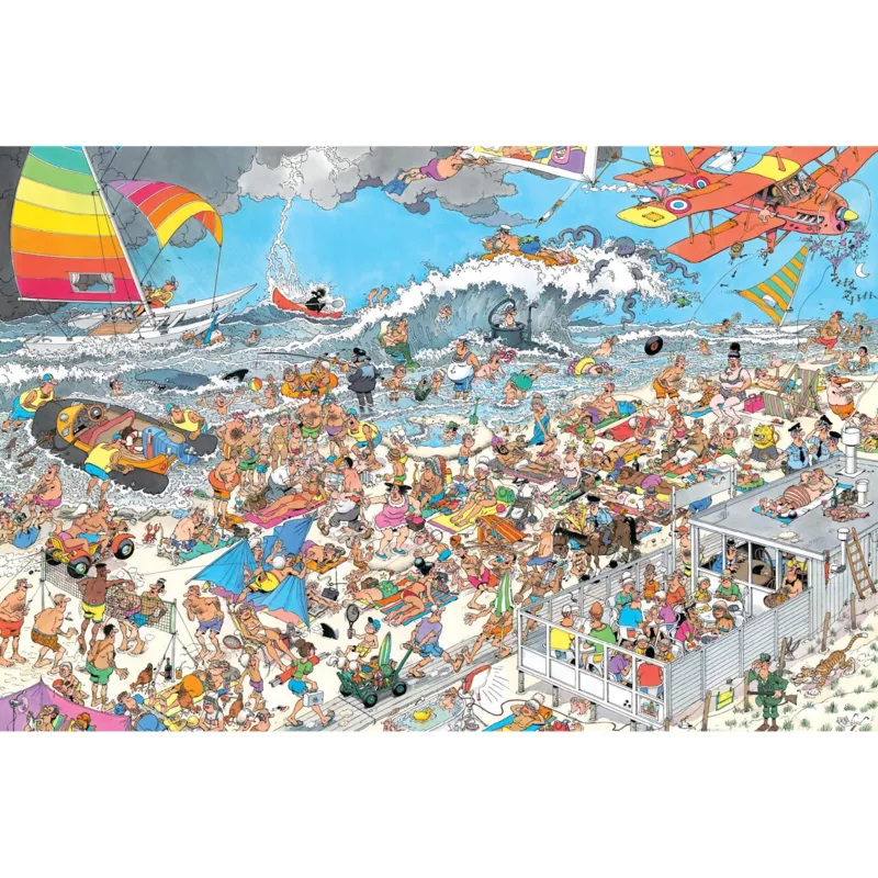 Jan van Haasteren - Am Strand