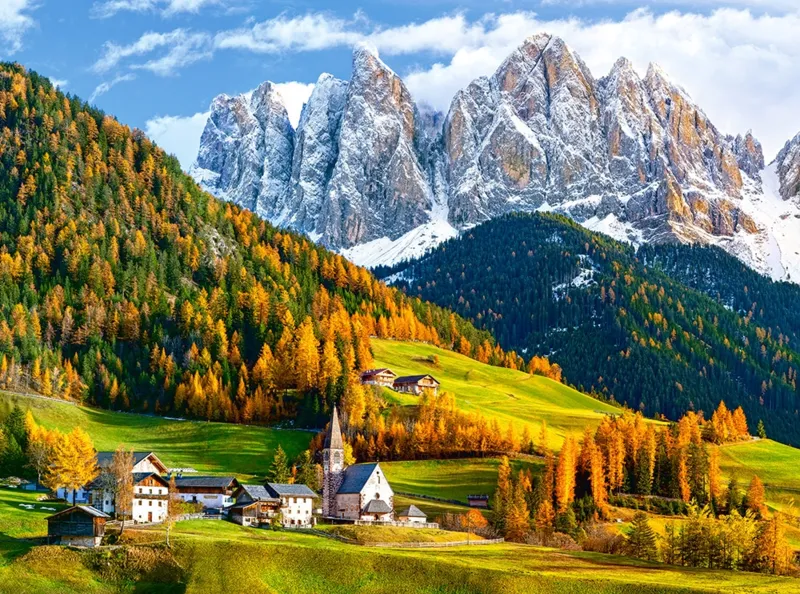 Kirche St. Magdalena, Dolomiten