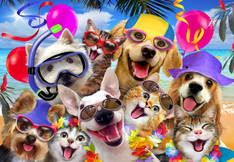 Selfie Beach Party