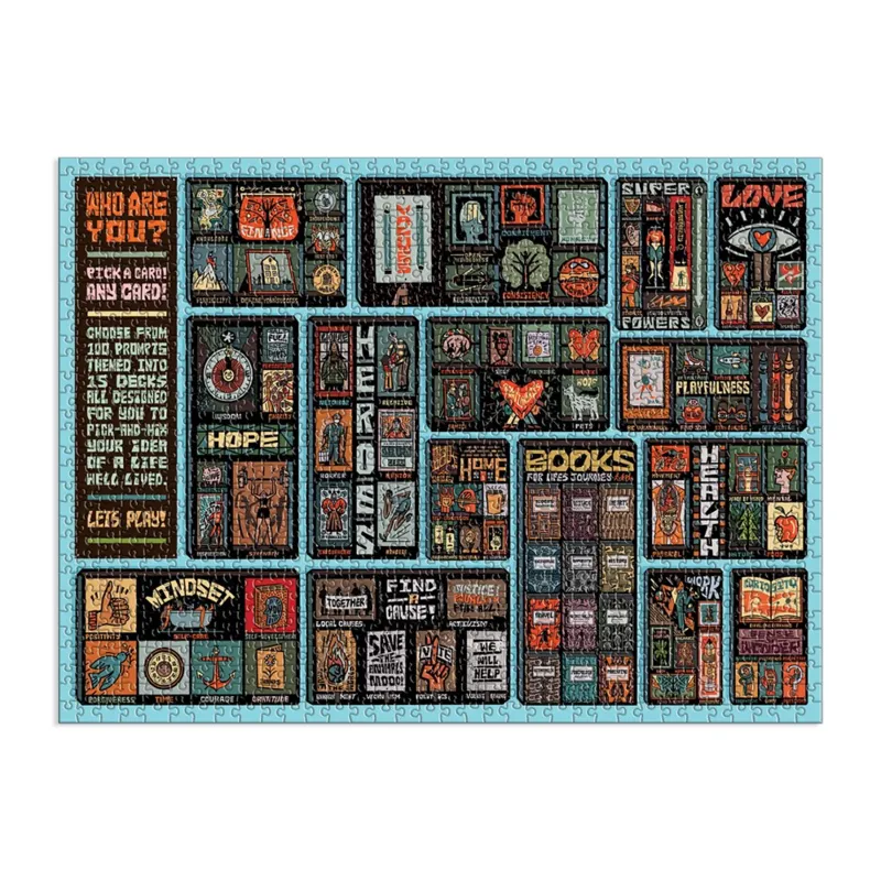 Wer Bist Du? 1000-teiliges Puzzle