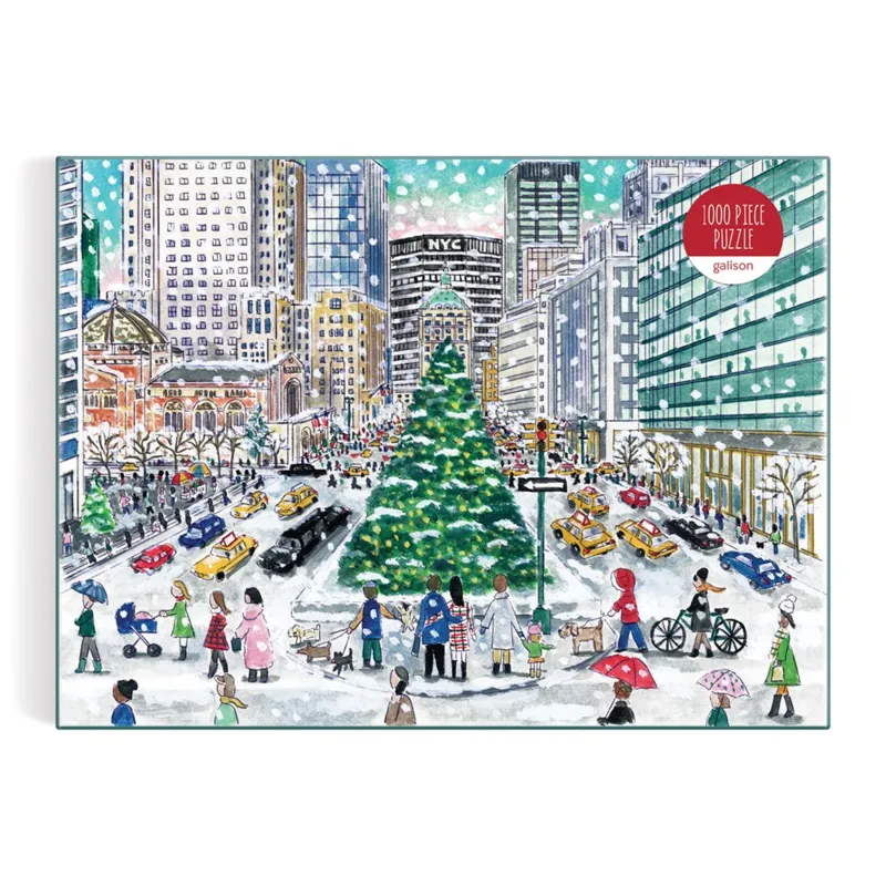 Schneefall auf der Park Avenue – 1000-teiliges Puzzle