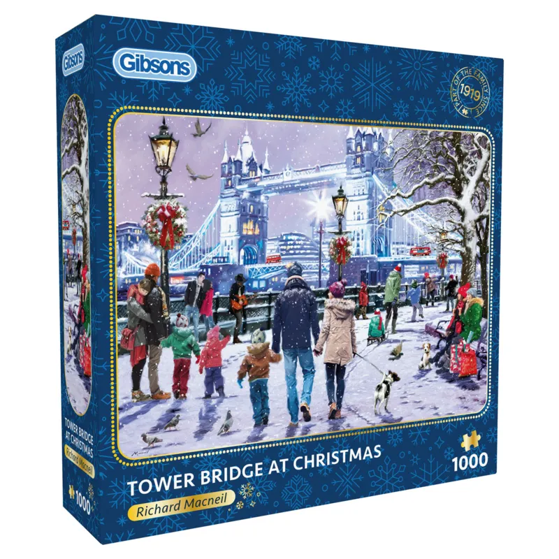 Tower Bridge at Christmas (1000)