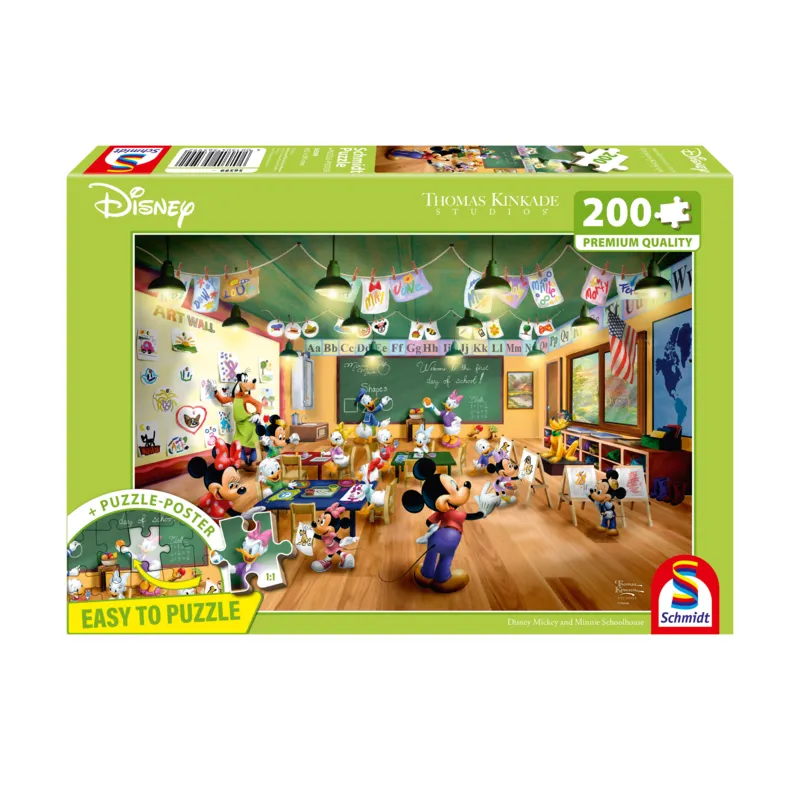 Disney, Mickey and Minnie, Schulhaus