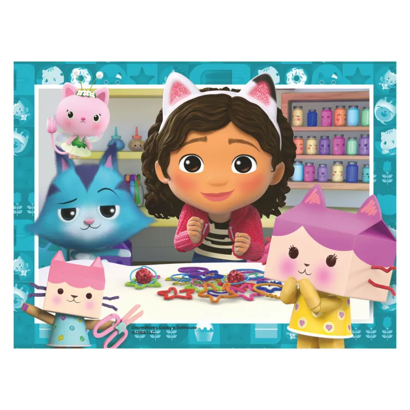 4 Puzzles - Gabbys Puppenhaus