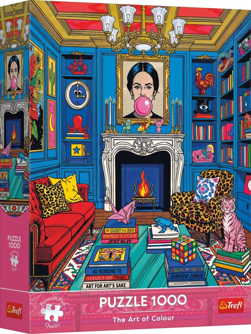 The Art of Color: A Home Art Gallery