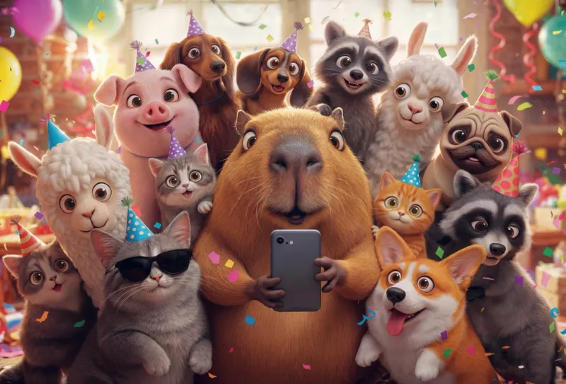 Sweet selfie