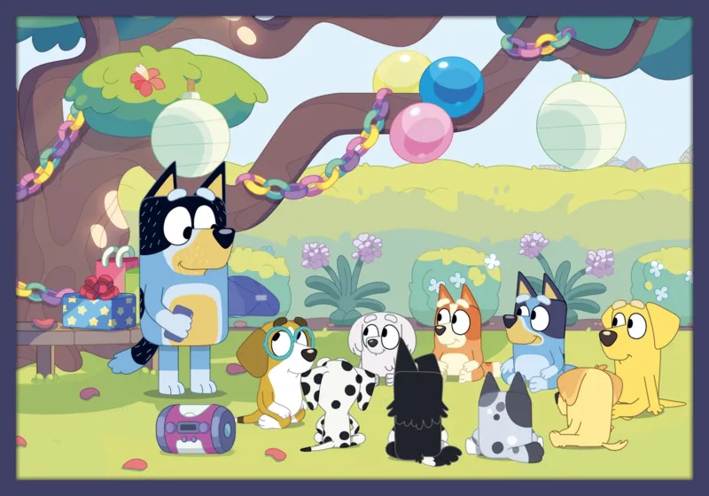 10 Puzzles - Story of Bluey