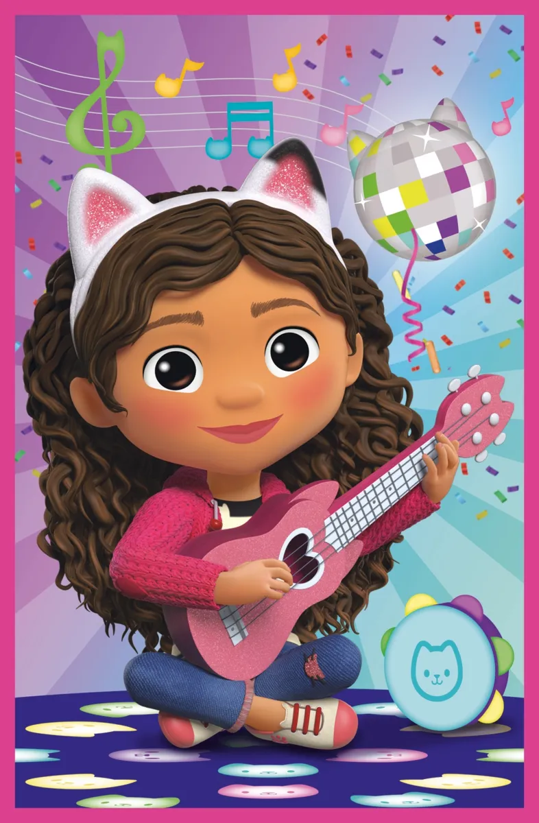 3 Puzzles - Meet Gabby and the cats