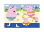 2 Puzzles - Peppa Wutz: Im Urlaub