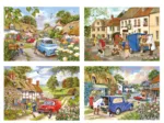 4 Puzzles - Dorfleben