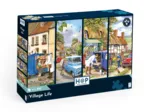 4 Puzzles - Dorfleben