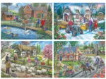4 Puzzles - Landleben