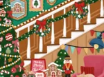 Weihnachts-Treppe