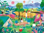 Camping im Sommer