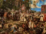 Art Collection - Kosciuszko in der Schlacht von Raclawice, Jan Matejko