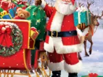 Santa with Sled