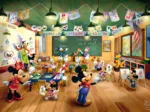 Disney, Mickey and Minnie, Schulhaus