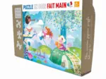 Handgeschnittenes Holzpuzzle - Modern Princesses