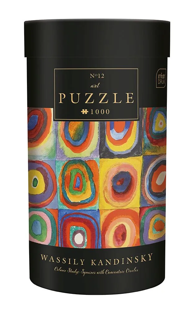 Art Collection - Kandinsky - Squares with Concentric Circles