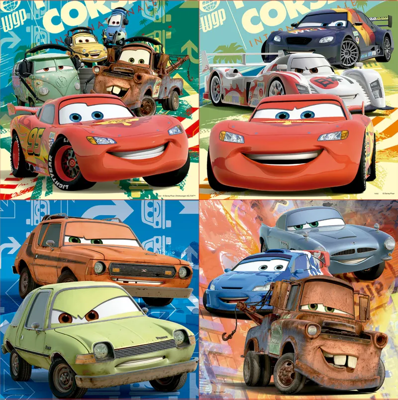 Puzzle progressif - Cars 2