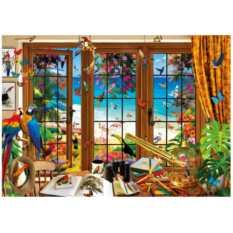 Fenster zur Vogelbeobachtung