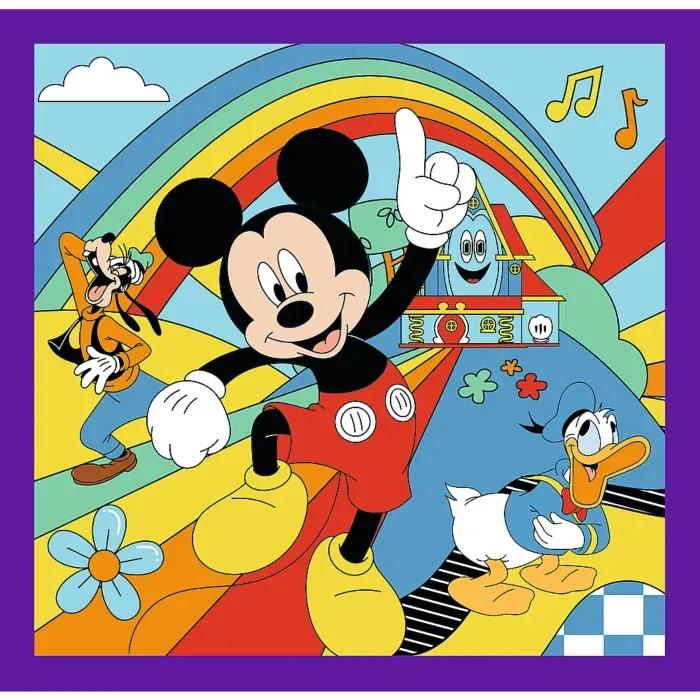 3 Puzzles - Mickey and his Merry Crew