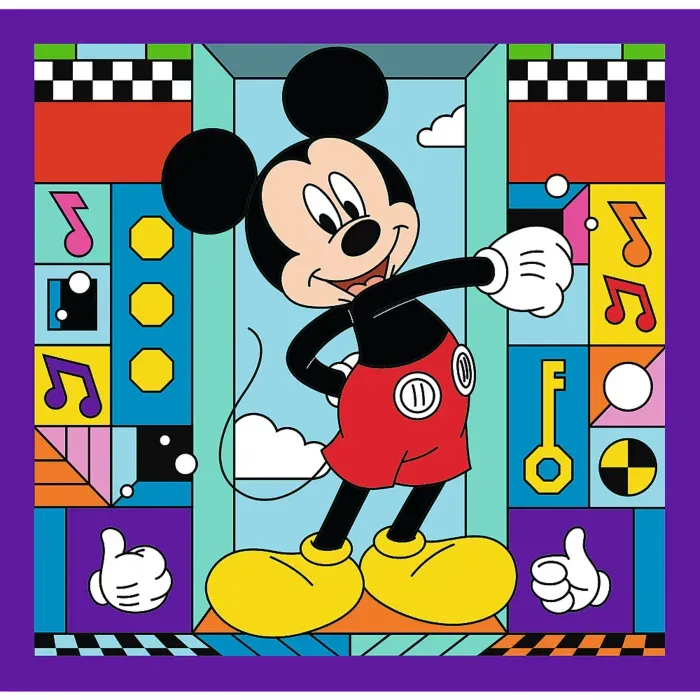 3 Puzzles - Mickey and his Merry Crew