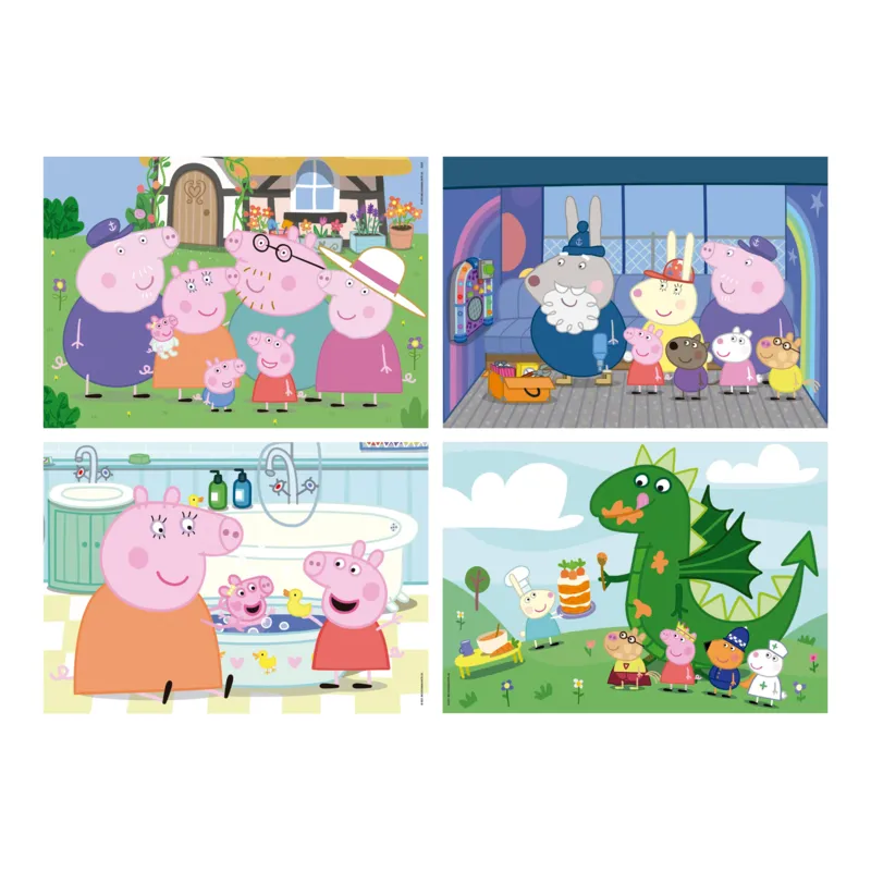 4 Puzzles - Peppa Pig