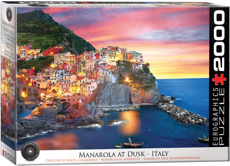 Manarola in der Dämmerung