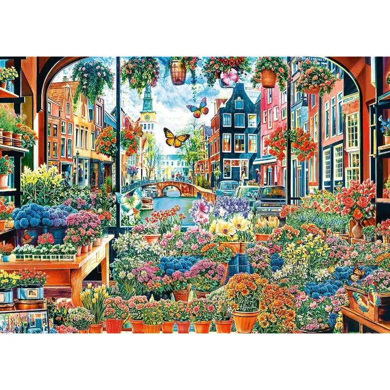 Flower Shop in Amsterdam