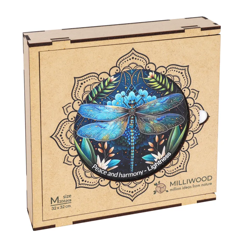 Holzpuzzle - Leichtigkeit