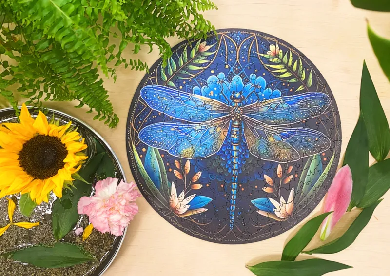 Holzpuzzle - Leichtigkeit