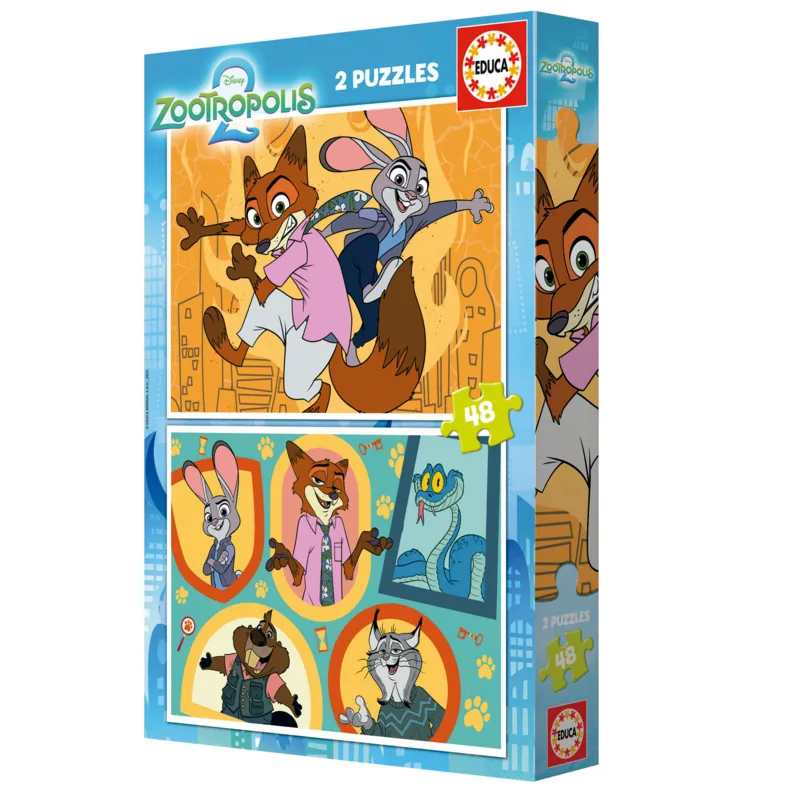 2 Puzzles - Zootopia 2