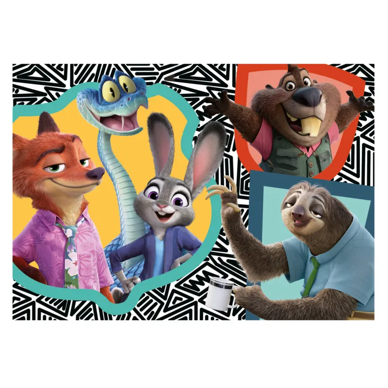 4 Puzzles - Zootopia 2