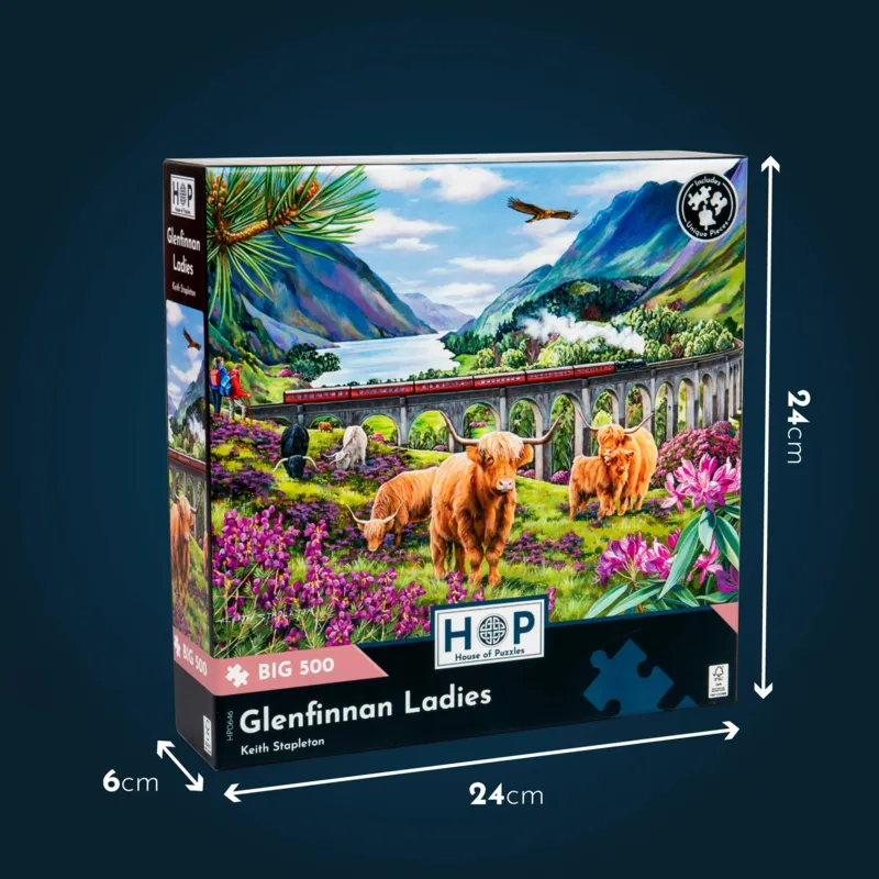 2 Puzzles - XXL Teile - Heart Of The Home