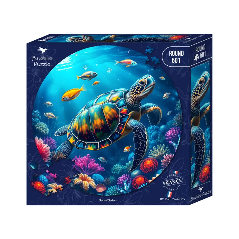 Rundes Puzzle - Sous l'Océan
