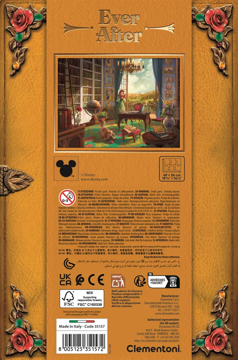 Puzzle Ever After – Disney Princess : Belle